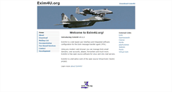 Desktop Screenshot of exim4u.org